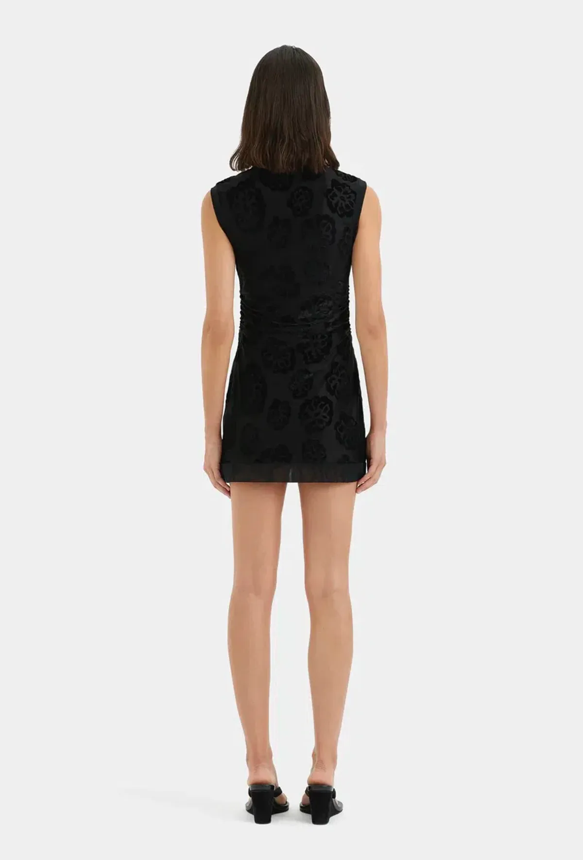Sir the label Vittoria Mini Dress Midnight Floral Size 8 - Image 3