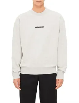 Jil Sander Long Sleeve Crew Neck Logo Sweatshirt Powder Green Size S / AU 8 for rent on The Volte - image 2