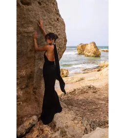 Rat & Boa Daria Dress In Black Size AU 6 for rent on The Volte - image 3