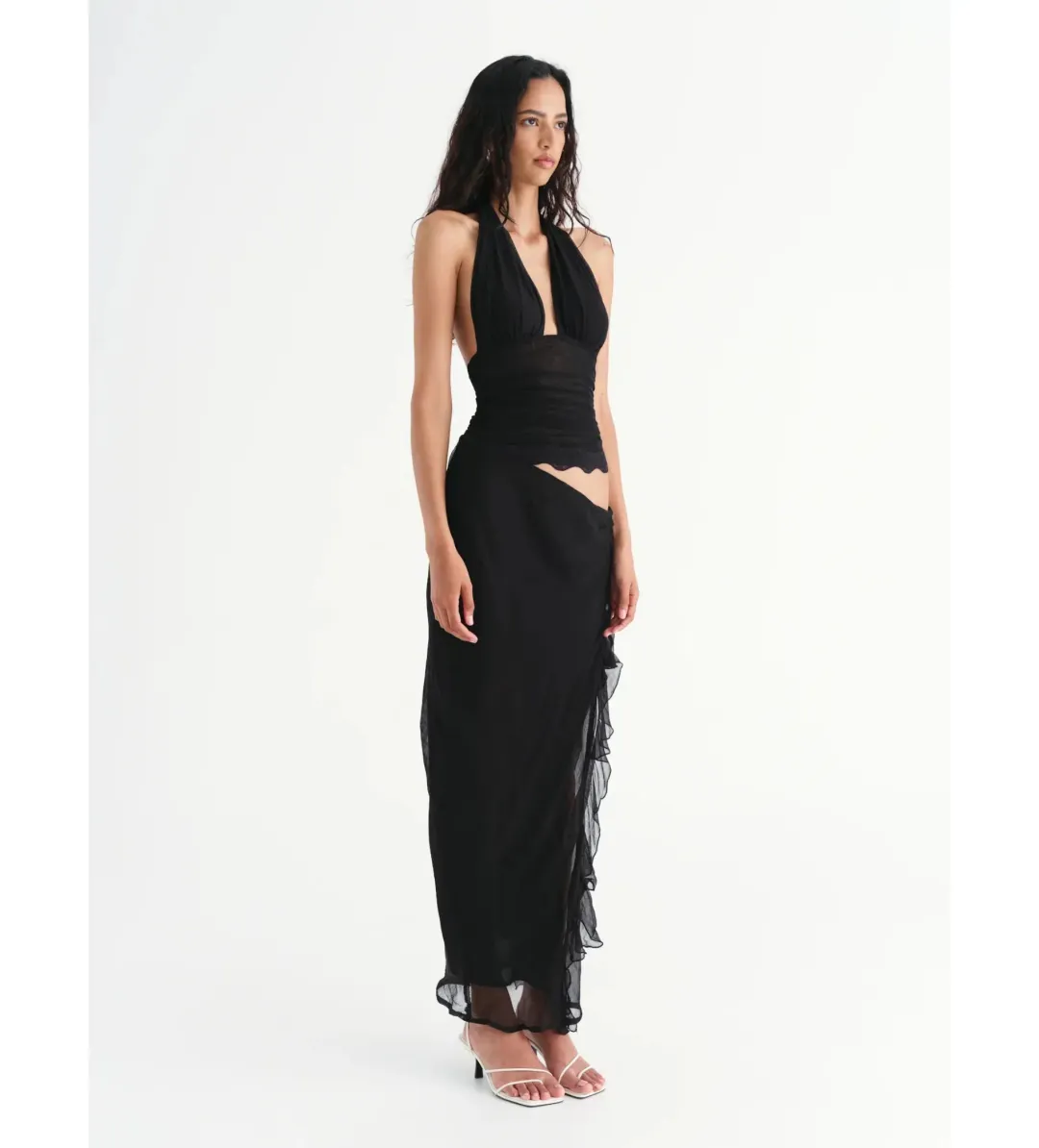 Benni Penelope Maxi Dress in Black Size S / AU 8 for rent on The Volte - main image