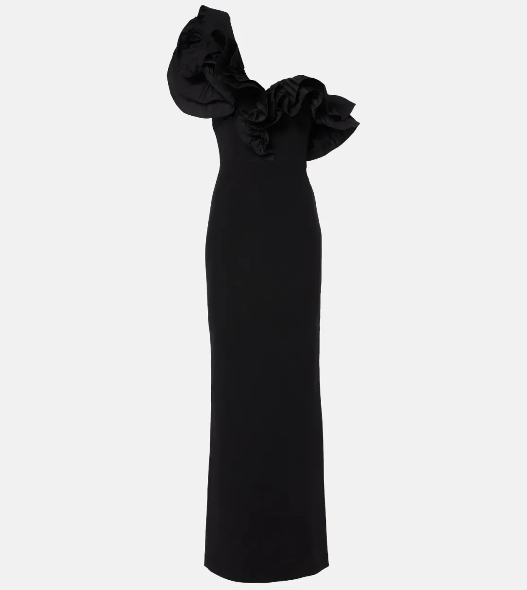 Rebecca Vallance Ella Gown Black Size 12 for rent on The Volte - main image