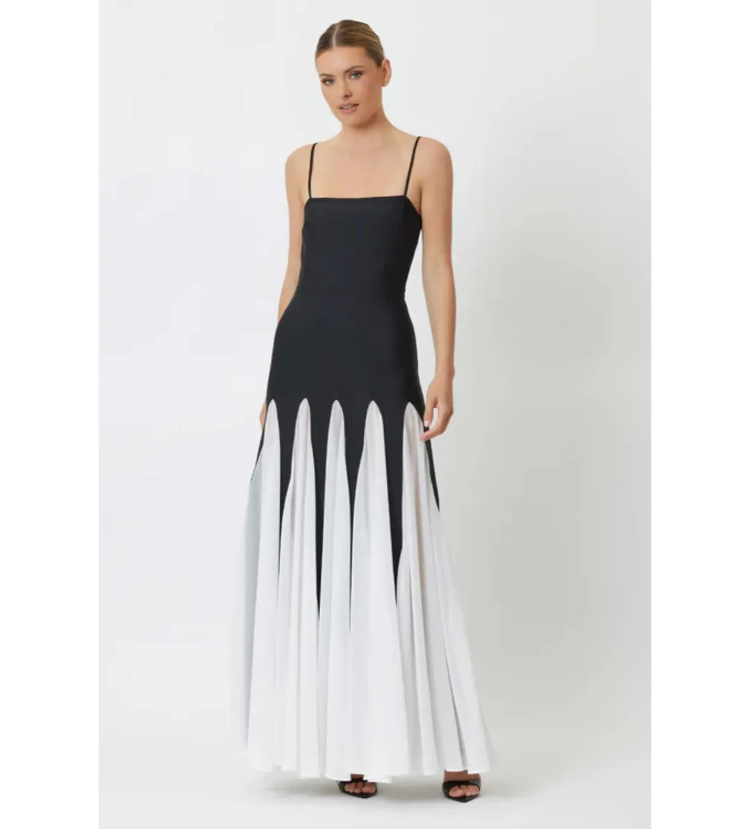 Bianca & Bridgett Amalia Maxi Dress Black Size 10 for rent on The Volte - main image