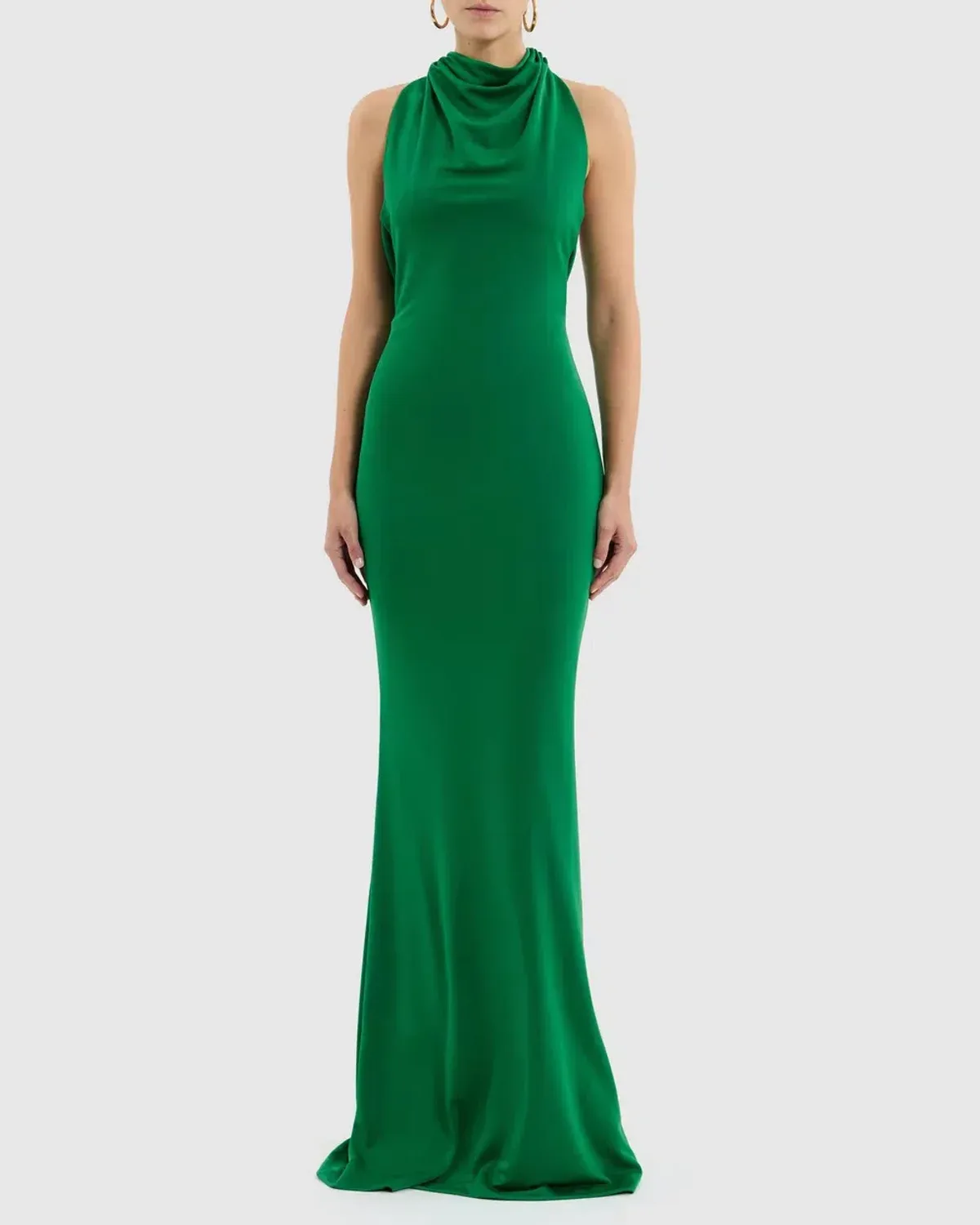 Rebecca Vallance Erin Maxi Dress in Emerald Size 8 - Image 1