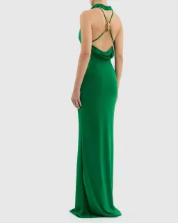 Rebecca Vallance Erin Maxi Dress in Emerald Size 8 for rent on The Volte - image 2