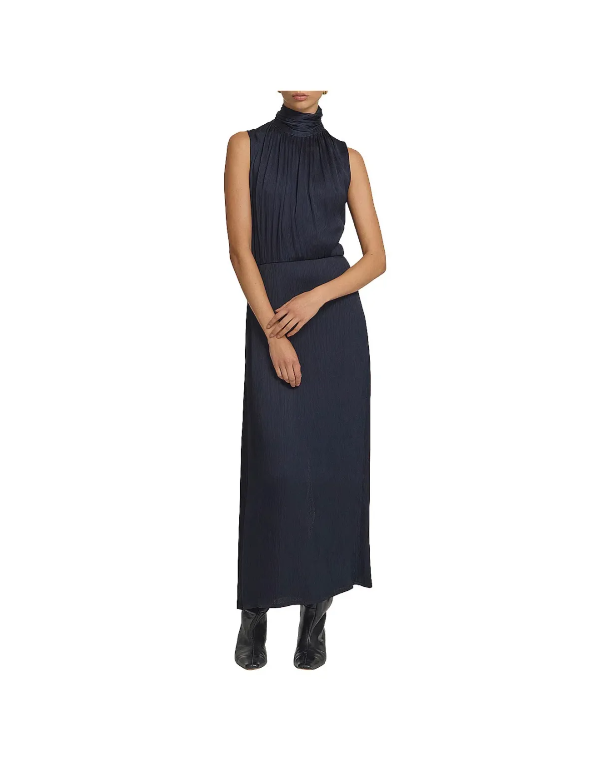 Viktoria & Woods Boulevard Dress Navy Blue Size AU 4 for rent on The Volte - main image