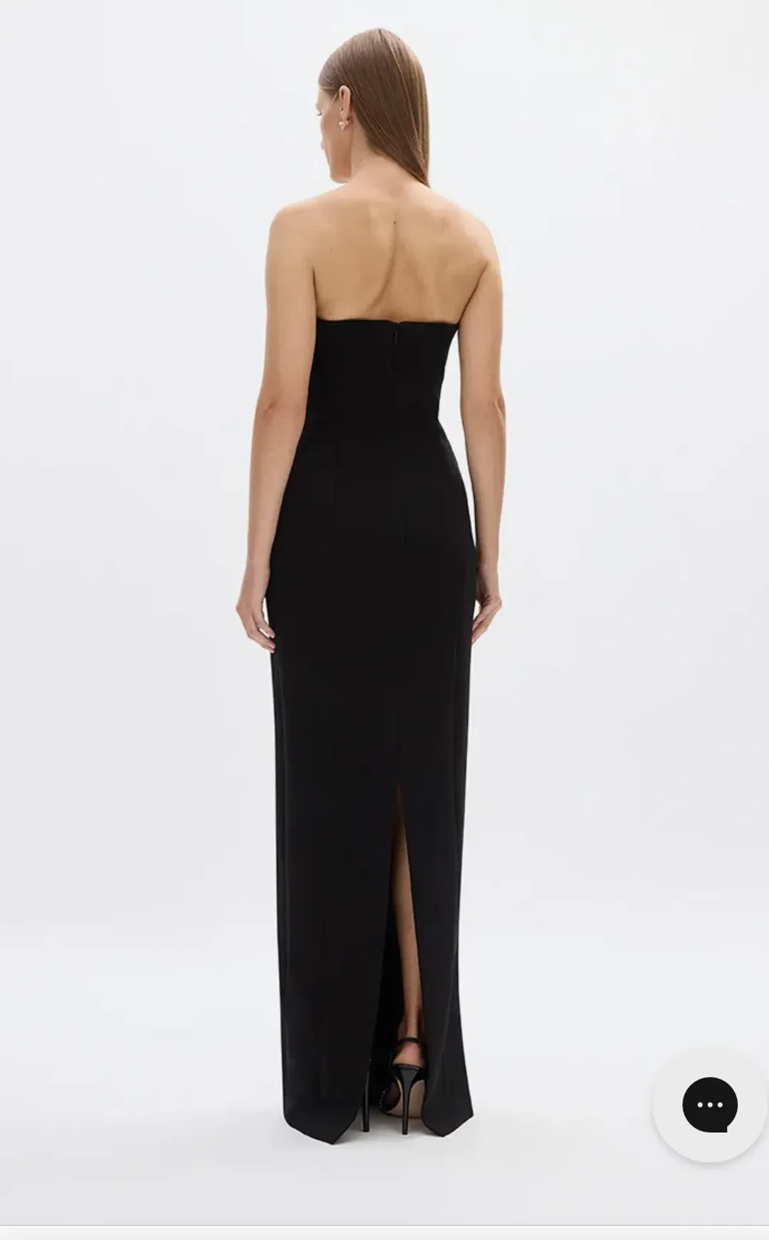 Rachel Gilbert Atticus Gown in Black Size 8 for rent on The Volte - main image