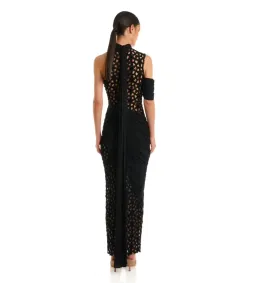 Eliya the Label Milan Maxi Dress Black Size XS/6 for rent on The Volte - image 4
