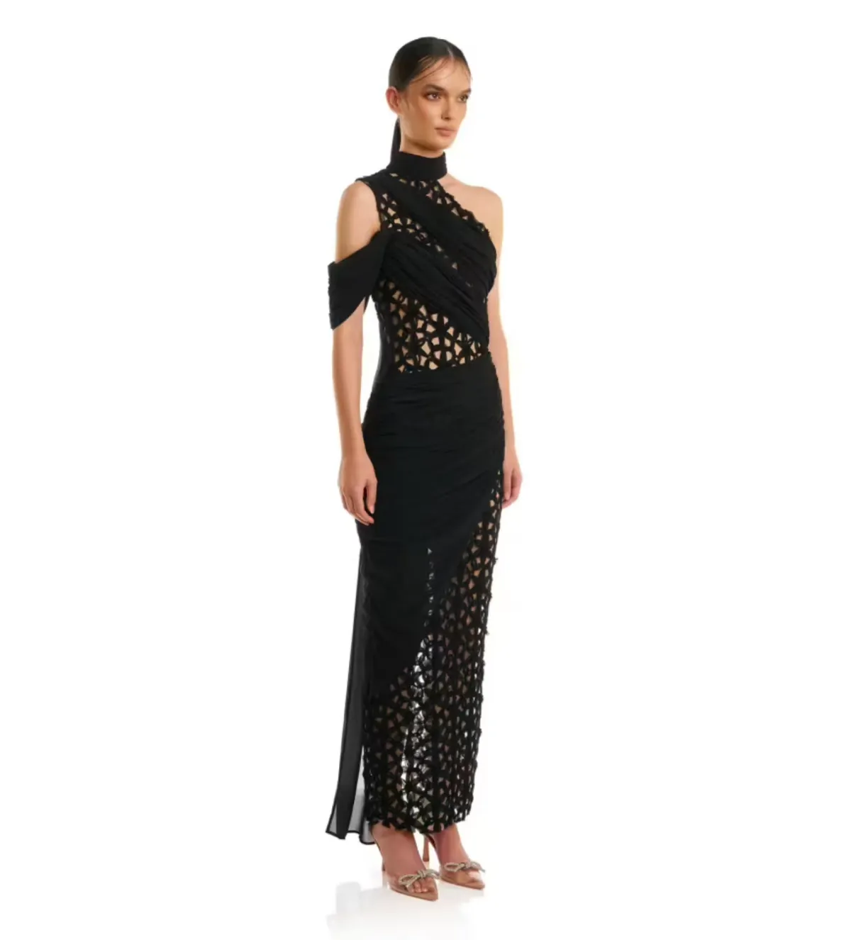 Eliya the Label Milan Maxi Dress Black Size XS/6 - Image 3