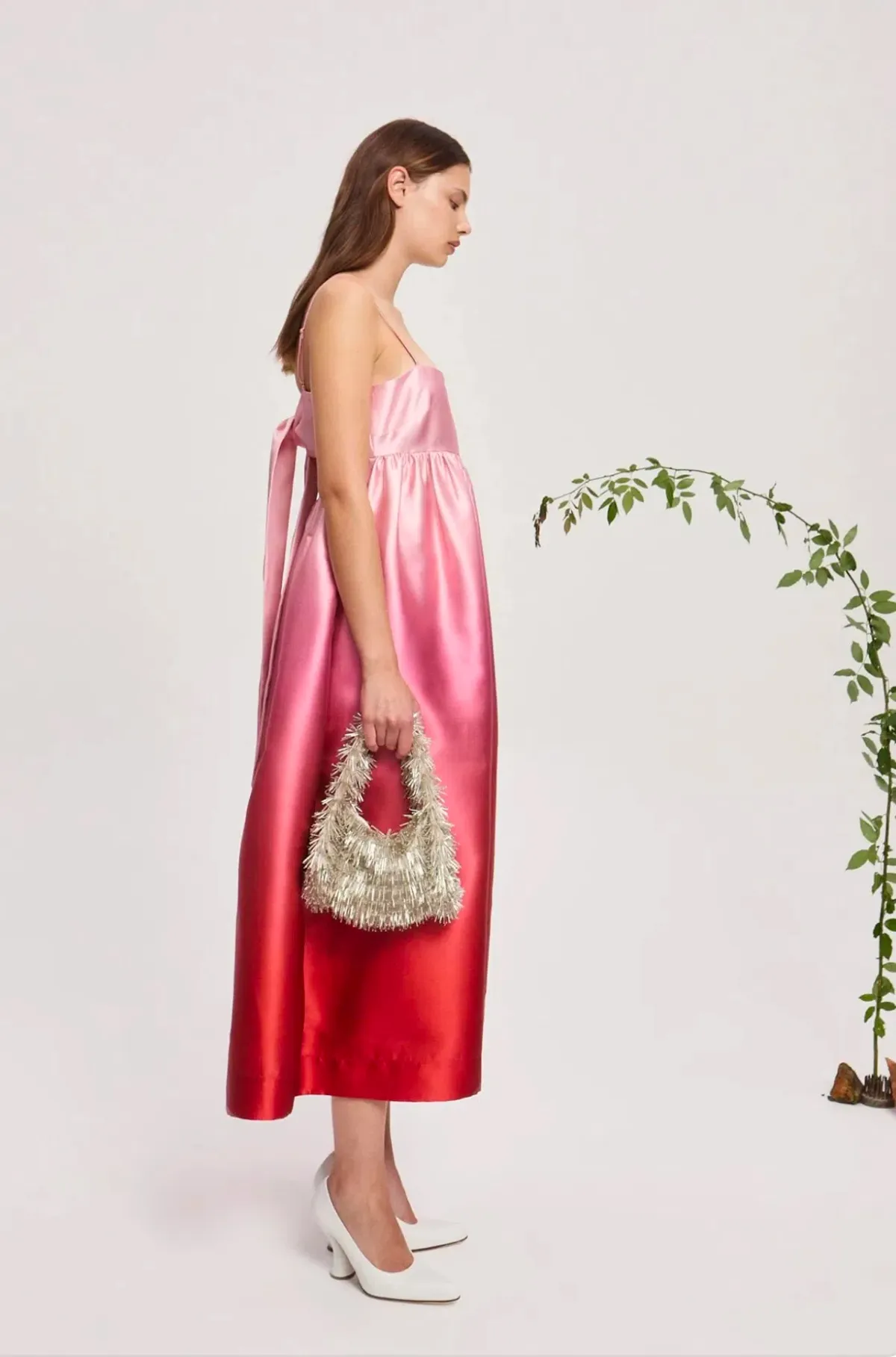 Alemais Inez Ombré Midi Dress Multi Size 8 - Image 3