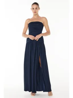 Manning Cartell Royal Debut Maxi Dress in Navy Size 8 for rent on The Volte - image 1