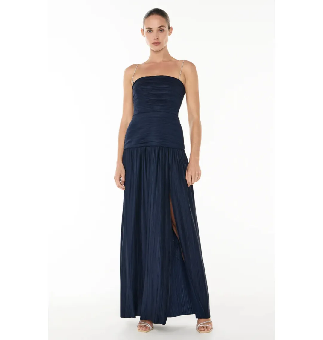 Manning Cartell Royal Debut Maxi Dress in Navy Size 8 for rent on The Volte - main image