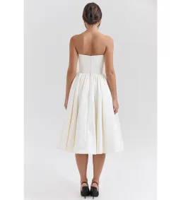 House of CB Coco dress in white size XS/ AU 6 for rent on The Volte - image 6