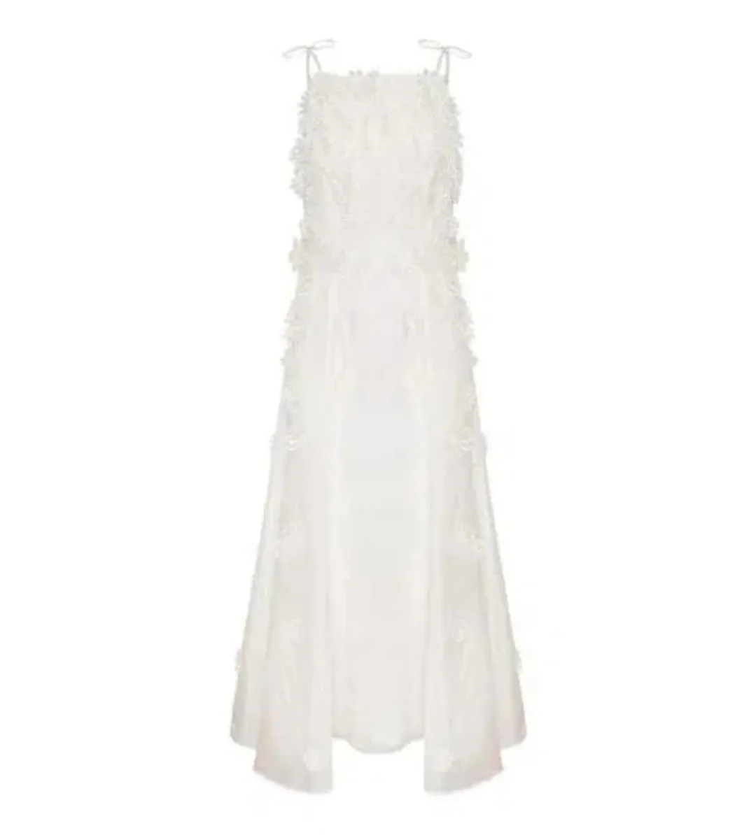 Rachel Gilbert Lorie Maxi Dress in Ivory Size 10 for rent on The Volte - main image