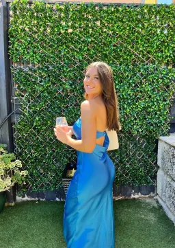 Bec and Bridge Moondance Dress Mid Blue Size 6 for rent on The Volte - image 1