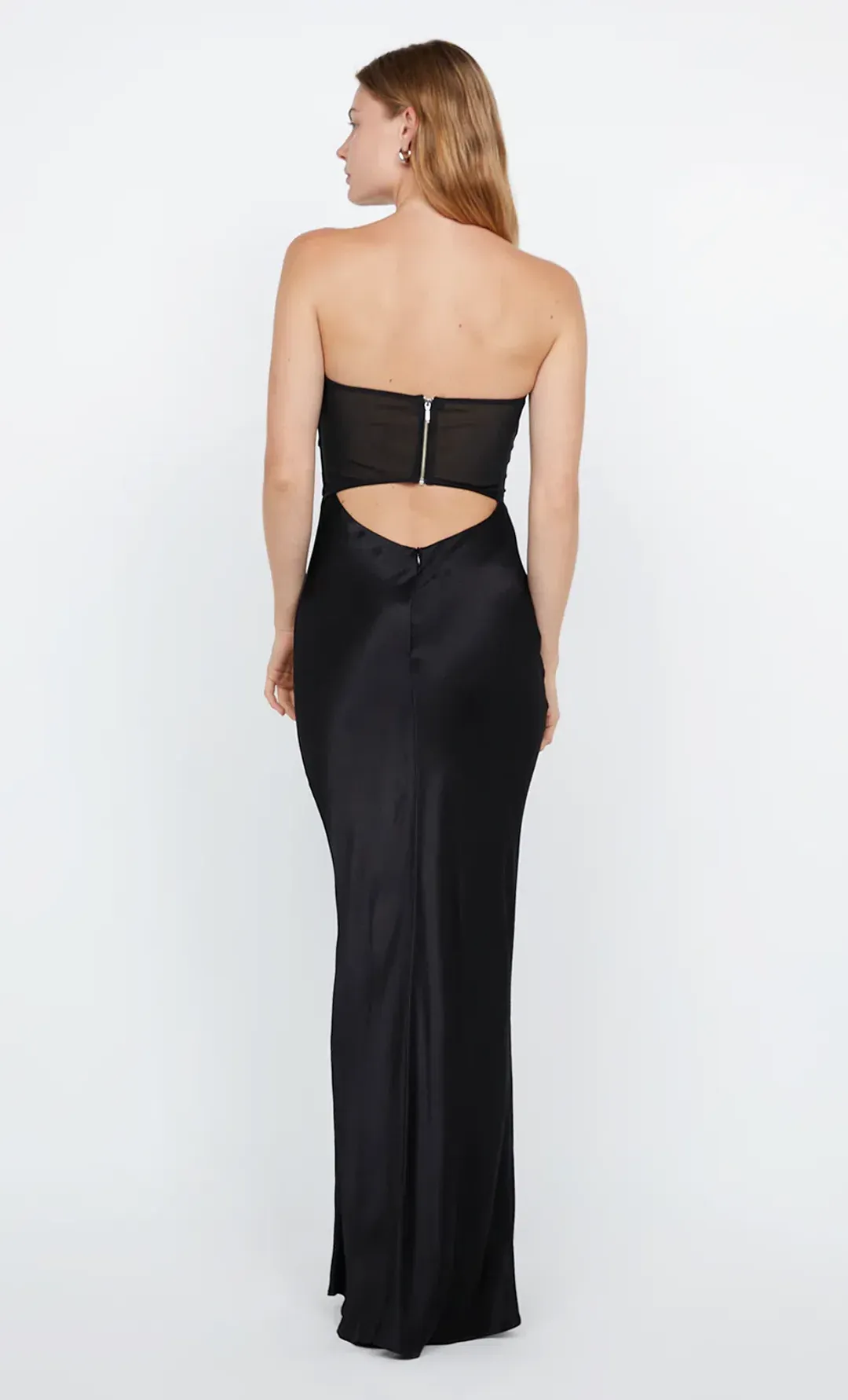 Bec and Bridge Halle Strapless Dress in Black Size 6 for rent on The Volte - main image