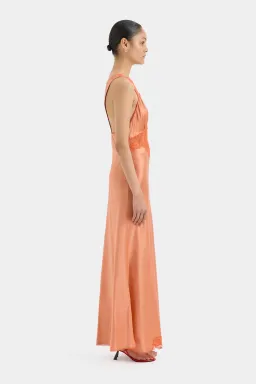 Sir The Label Aries Cut Out Dress Peach Size 0 / AU 6 for rent on The Volte - image 2