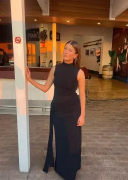 Arcina Ori Monica Dress Midnight Blue Size XS / AU 6 for rent on The Volte - image 1