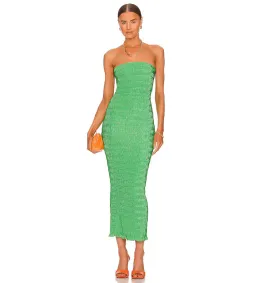 L'Idee Aurore Midi Dress Sea Green Size AU 8 for rent on The Volte - image 1