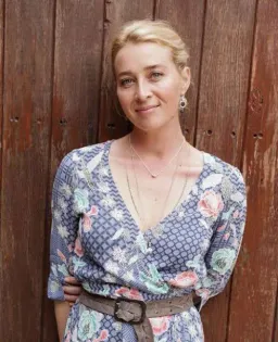 Tigerlily Batik Floral Wrap Dress in Cornflower Size 10 for rent on The Volte - image 3