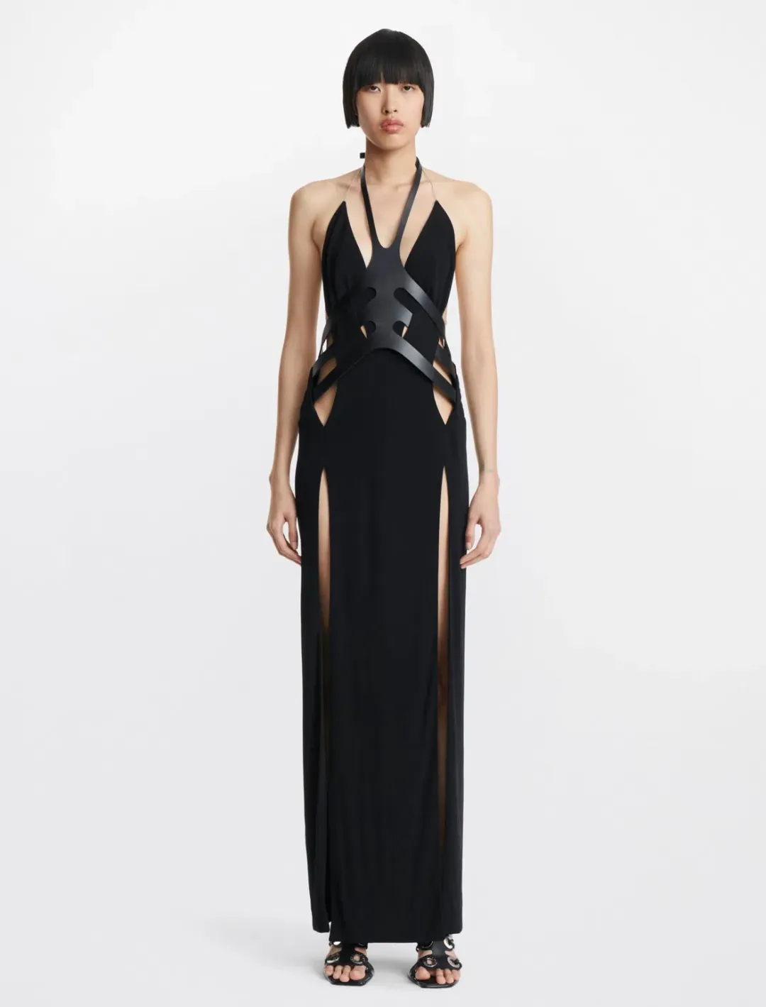Dion Lee Leaf Arrow Dress Vachetta Size Au 8 for rent on The Volte - main image