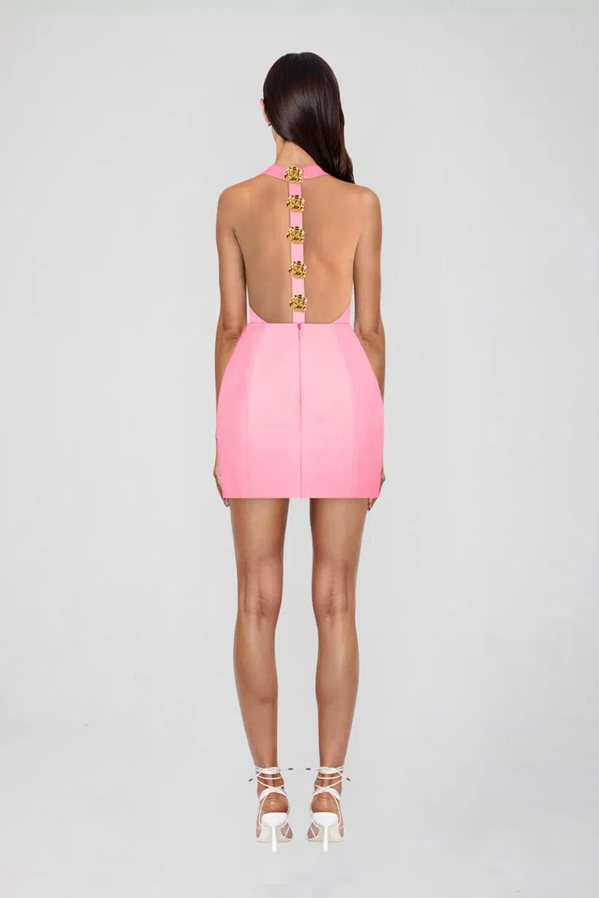 Atoir Tiffany Mini Dress Pink Size 10 - Image 2