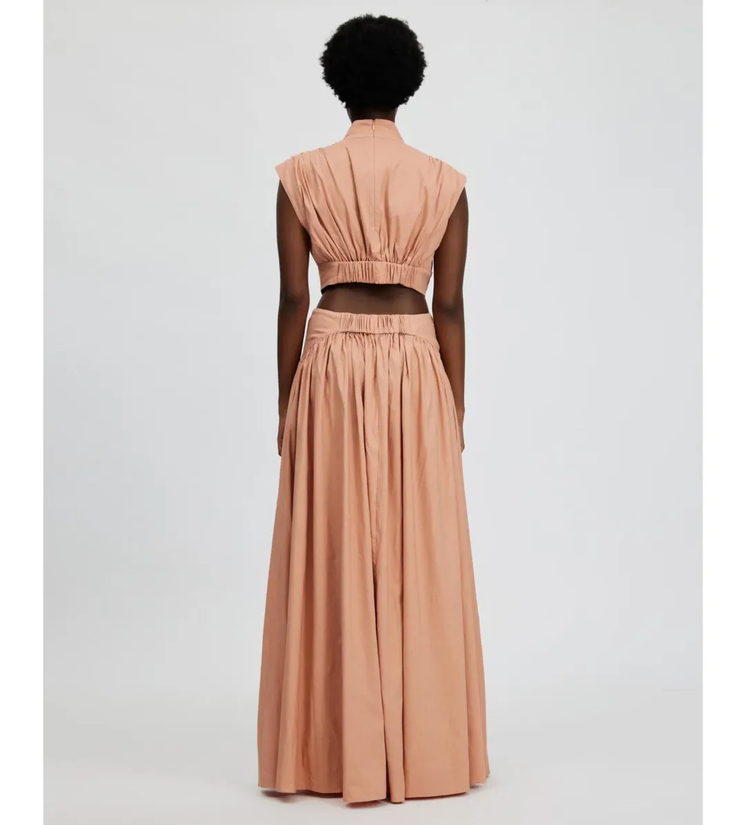 Camilla & Marc Oriela Dress in Peach Size 16 for rent on The Volte - main image
