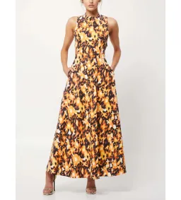 Mossman Inner Guidance Maxi Dress Print Size 16 for rent on The Volte - image 1