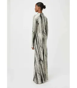 Camilla and Marc Arch Long Sleeve Midi Dress in Black Print Size AU 8 for rent on The Volte - image 4