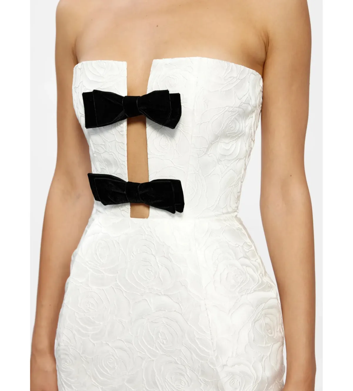 Effie Kats Kiera Maxi Dress Ivory Size S/AU 8 - Image 4