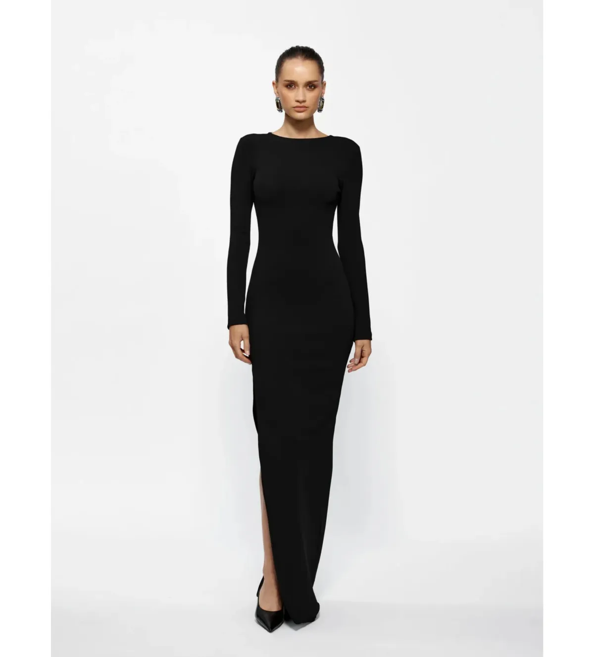 Effie Kats Indie Gown in Black Size 8 - Image 1