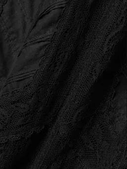 Zimmermann Halliday Lace Trim Slip Dress Black Size 3 / AU 14 for rent on The Volte - image 4