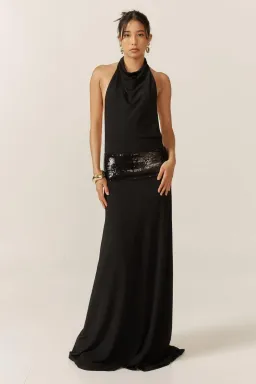 Ance Gria Adele Maxi Gown Black Size XS / Size AU 6 for rent on The Volte - image 1