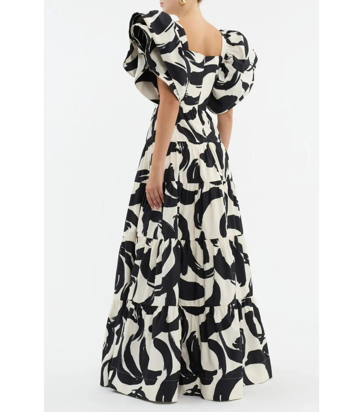 Rebecca Vallance Pompidou Maxi Dress Print Size 6 - Image 3