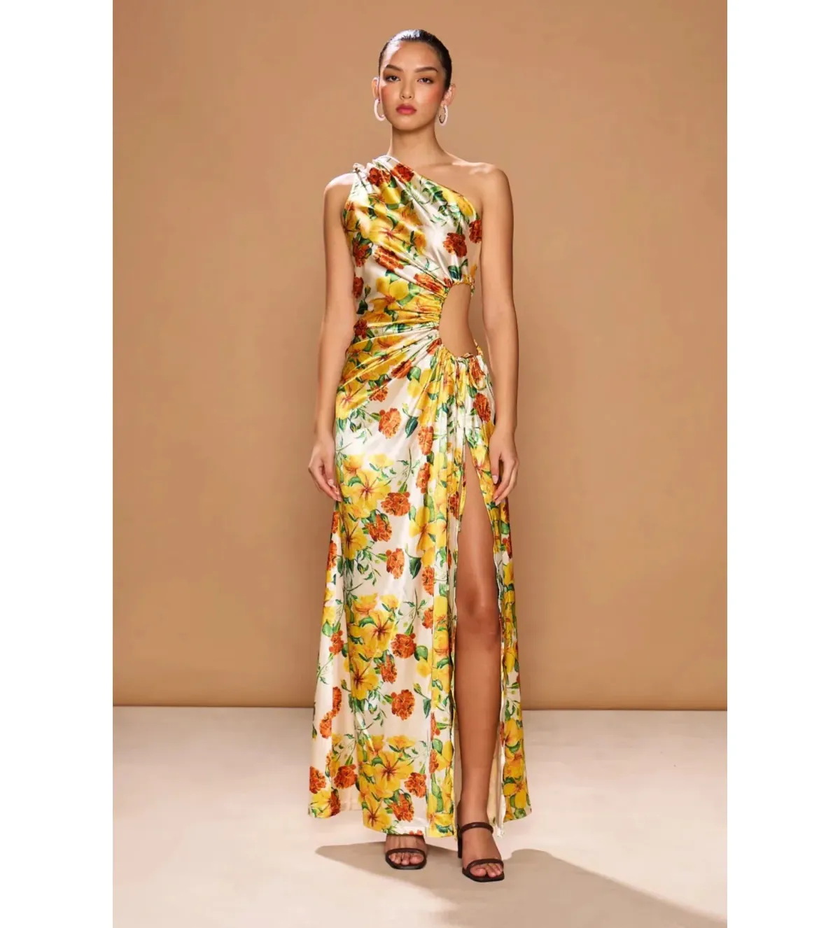 Sonya Moda Nour Yarden Maxi Dress Floral Size AU 6 - Image 2