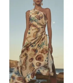 Sonya Moda Nour Seashell Maxi Dress Print Size AU 6 for rent on The Volte - image 3