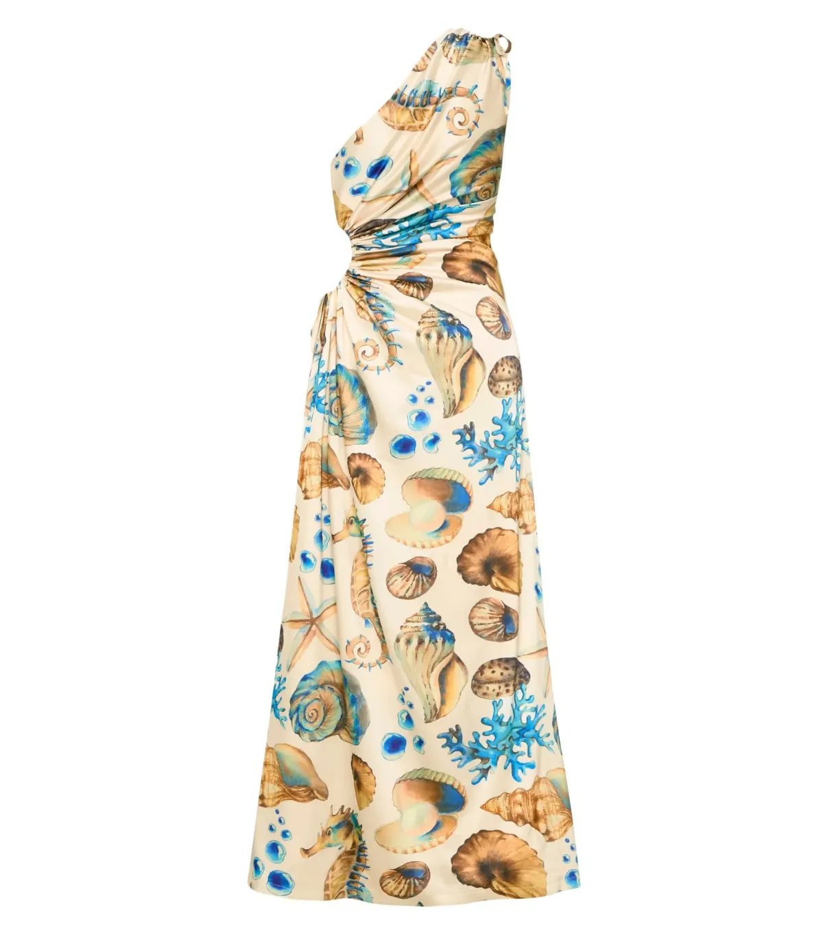Sonya Moda Nour Seashell Maxi Dress Print Size AU 6 - Image 4
