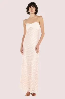 Manning Cartell Supreme Extreme Maxi Gown Rosewater Pink Size AU 10 for rent on The Volte - image 1