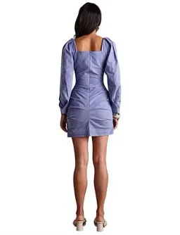 Sovere Emara Mini Dress in Purple Size AU 8 for rent on The Volte - image 5