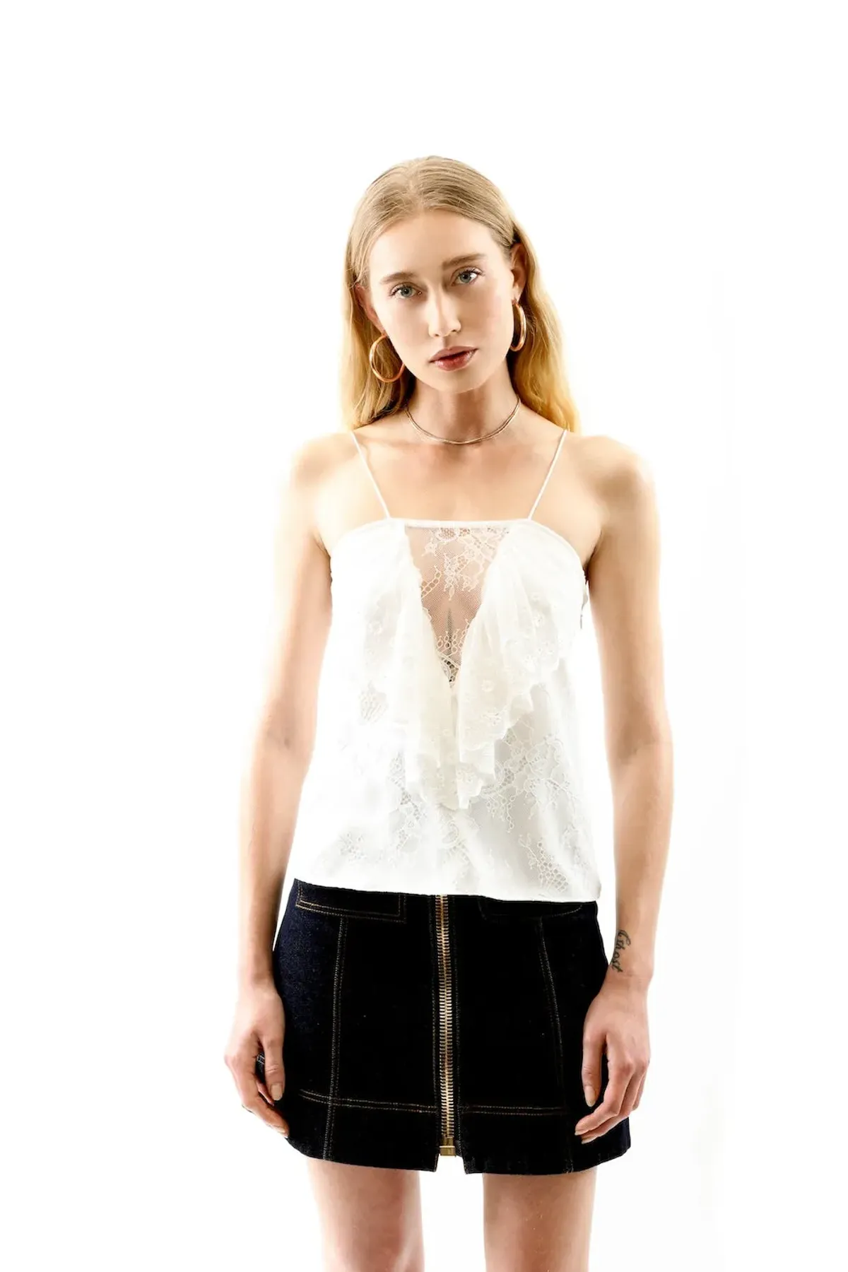 ALICE By Alice McCall Blaze Skirt Indigo Size 12 - Image 4