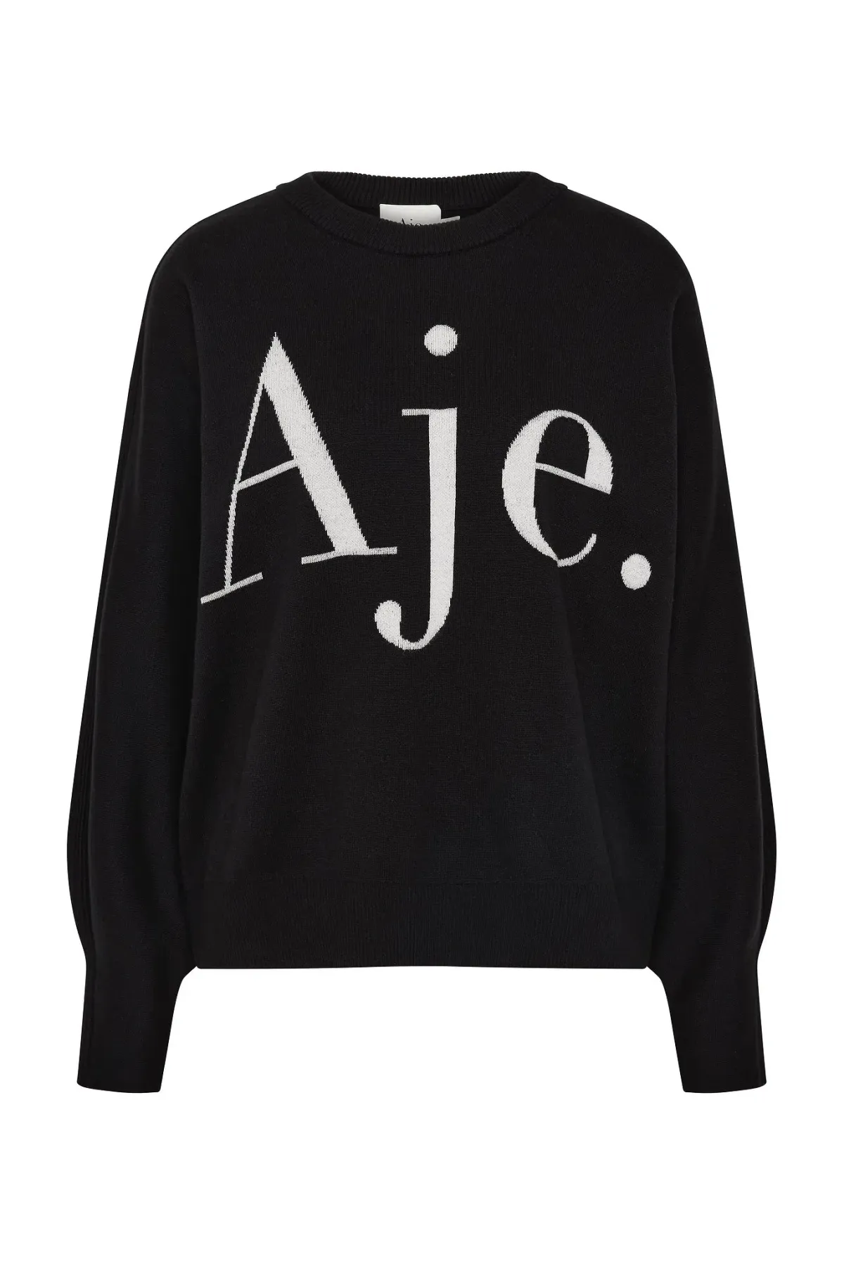 Arden Logo Knit Black Ivory Size AU - Image 2