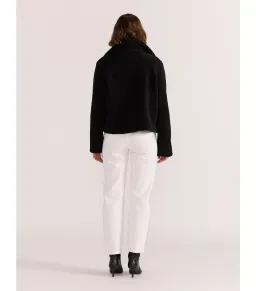 Staple The Label Tate Sherpa Jacket Black Size 8/S for rent on The Volte - image 4