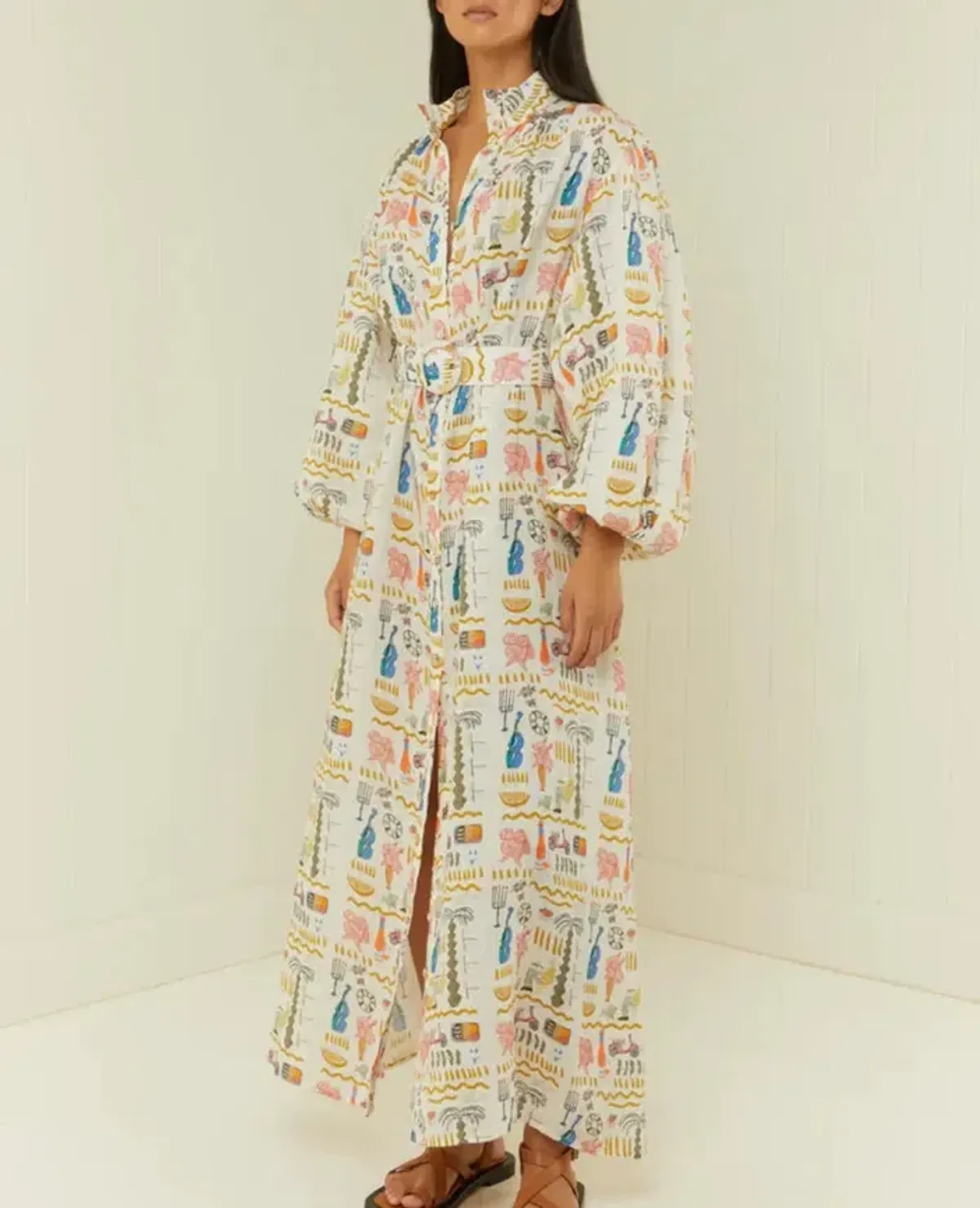 Palm Noosa Noddy Dress Maxi Verano Size AU 8 - Image 3