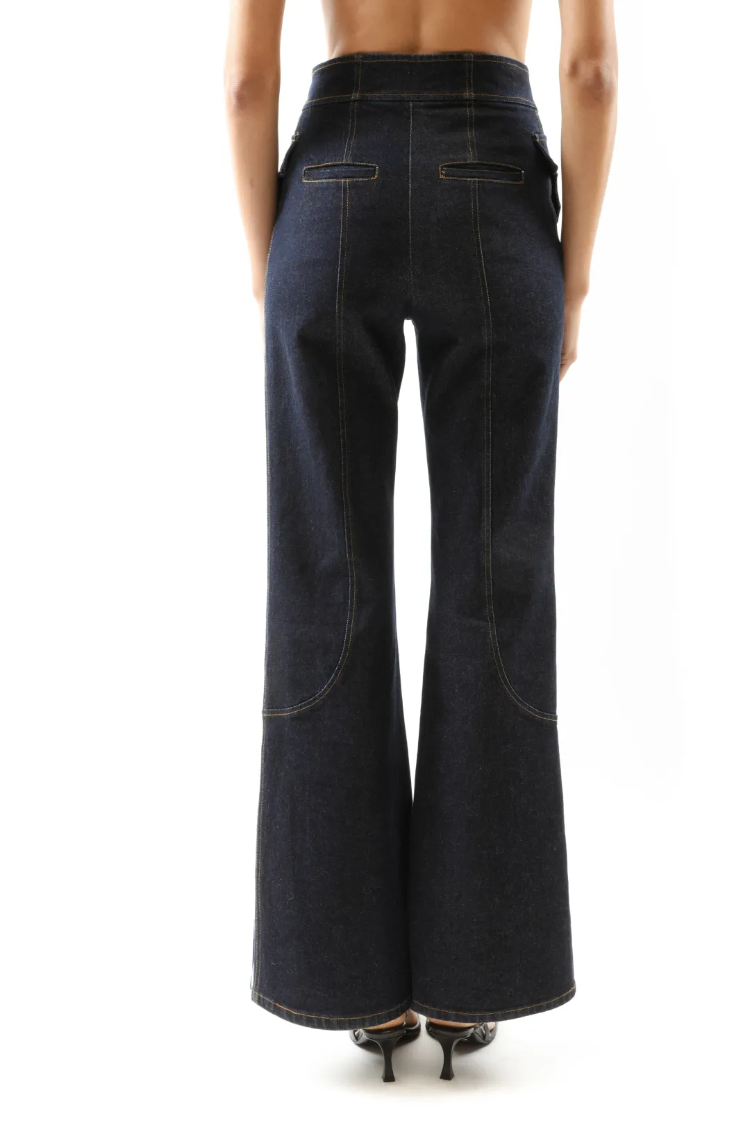 ALICE By Alice McCall Curtis Jean Denim Size 12 for rent on The Volte - main image