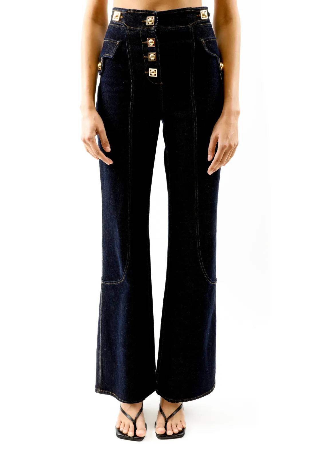 ALICE By Alice McCall Curtis Jean Denim Size 12 for rent on The Volte - main image