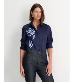 IRIS EMBROIDERED LONG SLEEVE SHIRT for rent on The Volte - image 1