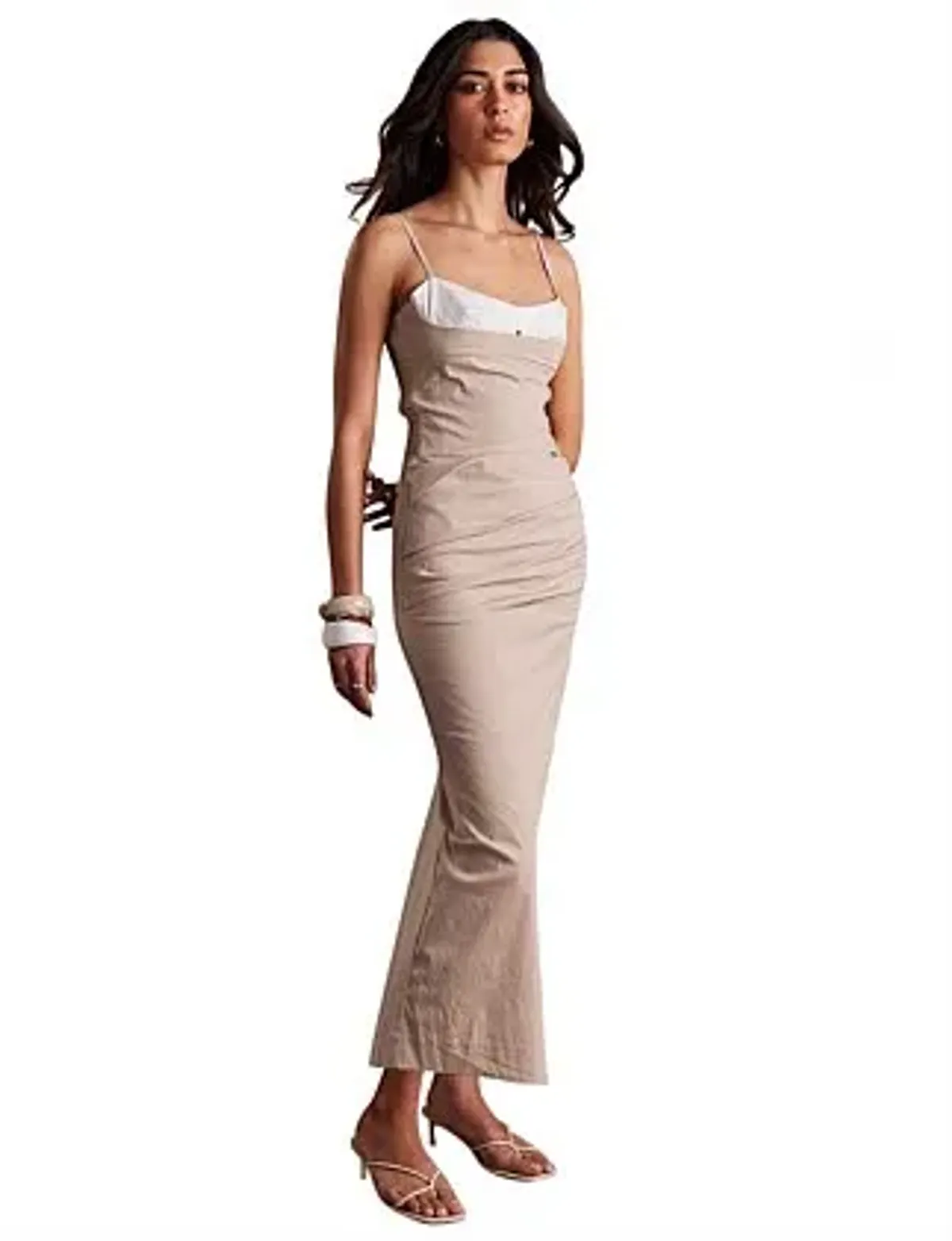 Sovere Studio Beguile Dress Milk Tea Size 14 - Image 7