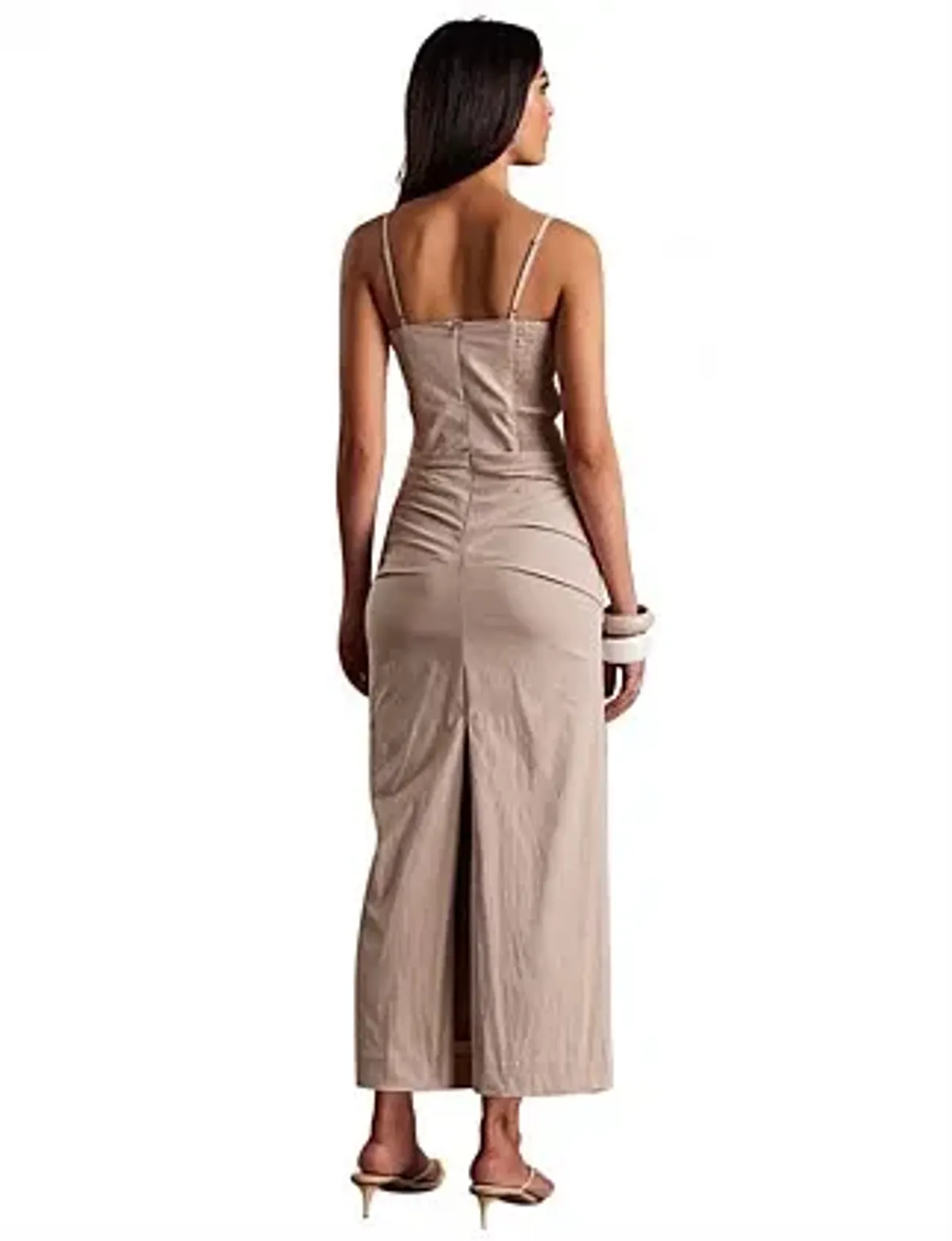 Sovere Studio Beguile Dress Milk Tea Size 14 - Image 4