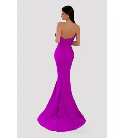 Albina Dyla Maxi Dress Light Purple Size 8 for rent on The Volte - image 2