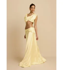 Arcina Ori Andi Top And Andi Maxi Skirt Yellow Size XS / Size Au 6 for rent on The Volte - image 3