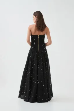 Aje Juniper Gown Black Size 6 for rent on The Volte - image 3
